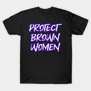 Protect Brown Women T-Shirt